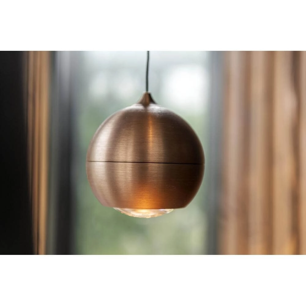 Pendant lamp bulb Miami bronze Ø 10cm Artdelight 8720701102125