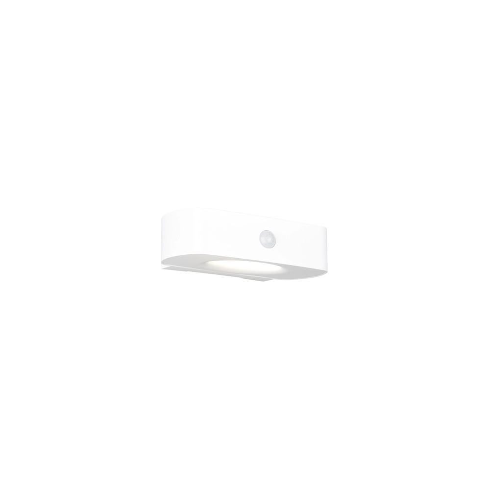 Solar wall lamp Bilbao White Hybrid