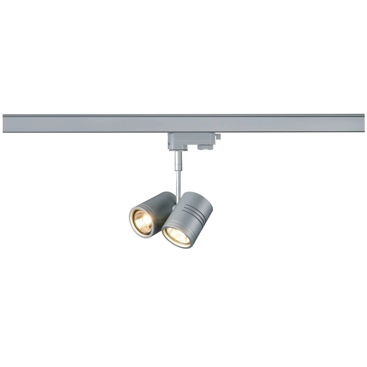 Rail spot double Bima 2 3-phase gray