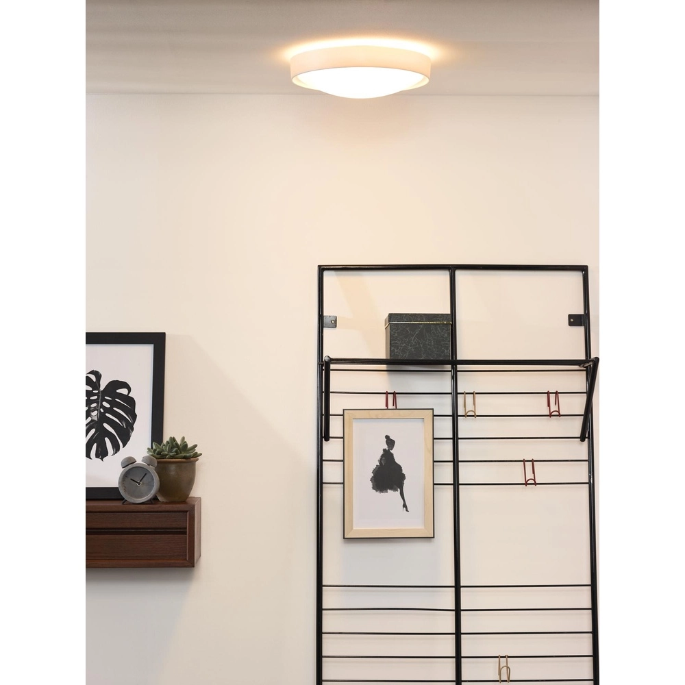 Ceiling light Lex Ø 33cm white Lucide 5411212082329