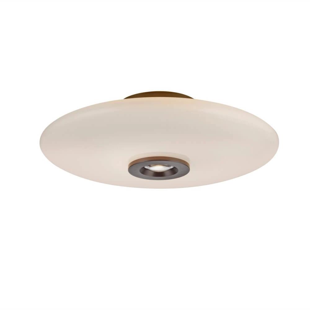 Designer ceiling lamp Pure Vitrum brown