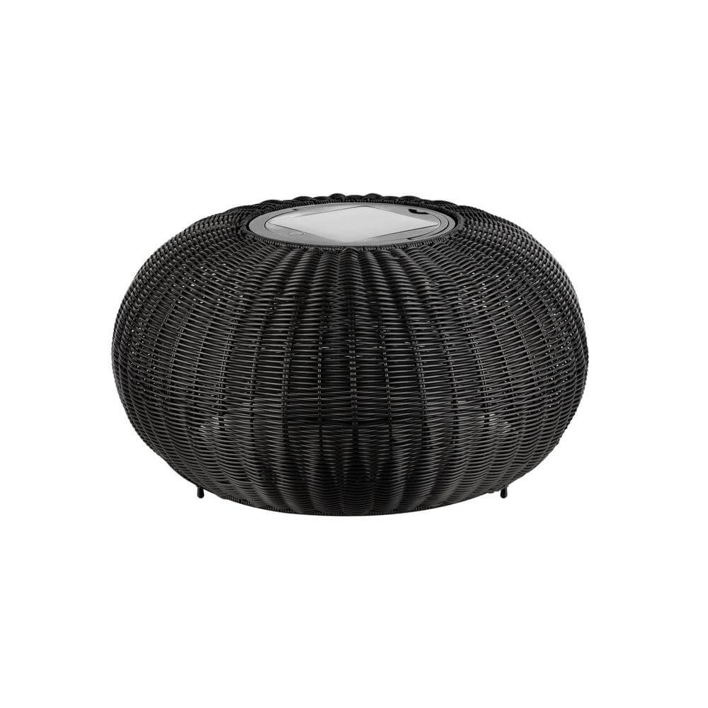 Low floor lamp Adegan Flat Solar Solar Black SLV 4024163296625