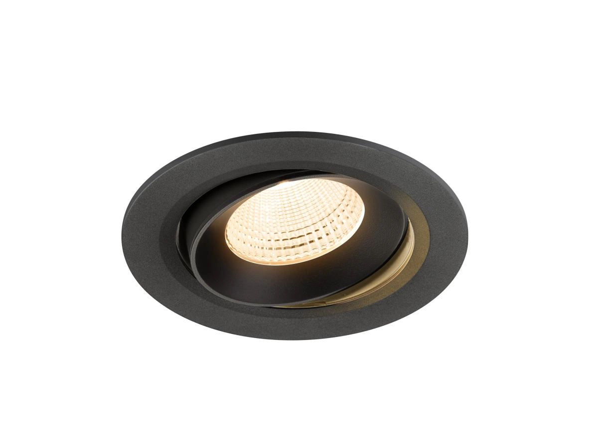 Recessed spotlight Numinos Move L black 2700K - 55deg