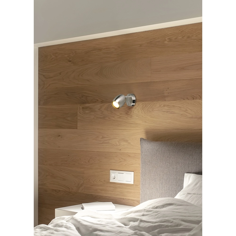 Surface-mounted spot Nancy Single nickel Trio 4017807656589
