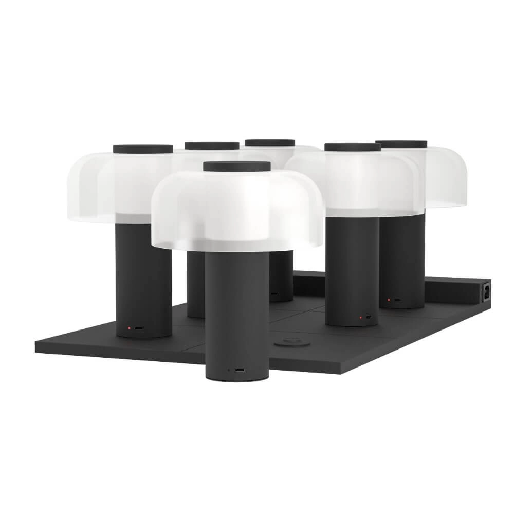 Design table lamp Ponente black and white Eglo 9008606297870