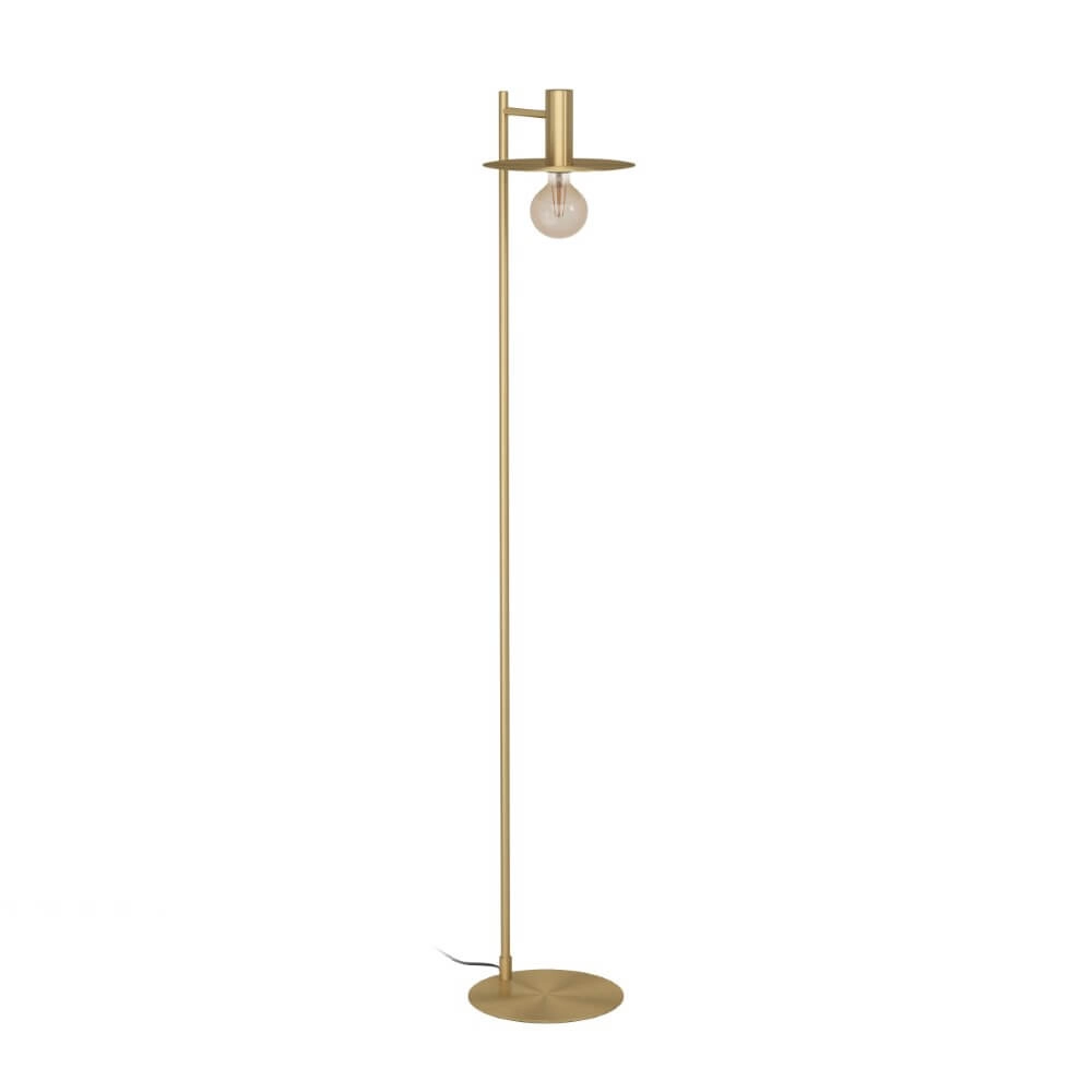 Golden floor lamp Escandell