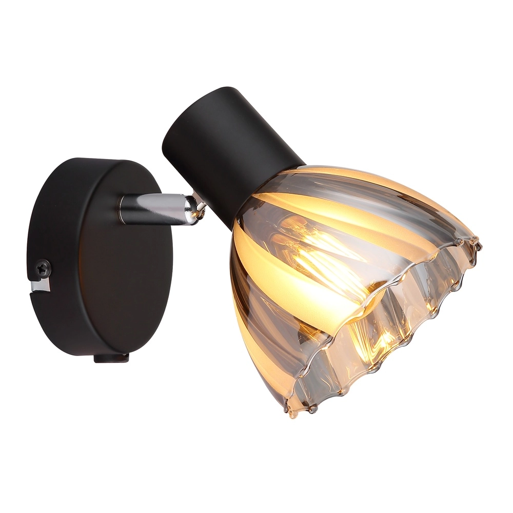 Wall lamp Zachery Black