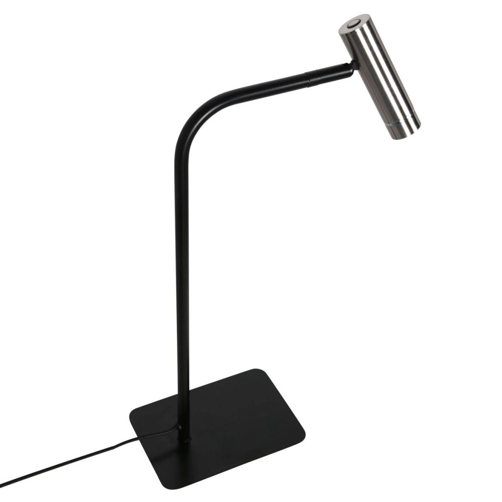 Table lamp Lumo black with nickel Steinhauer 8712746184617