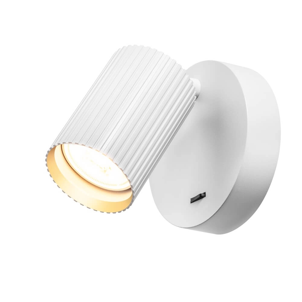 Wall spotlight Onis white - with switch