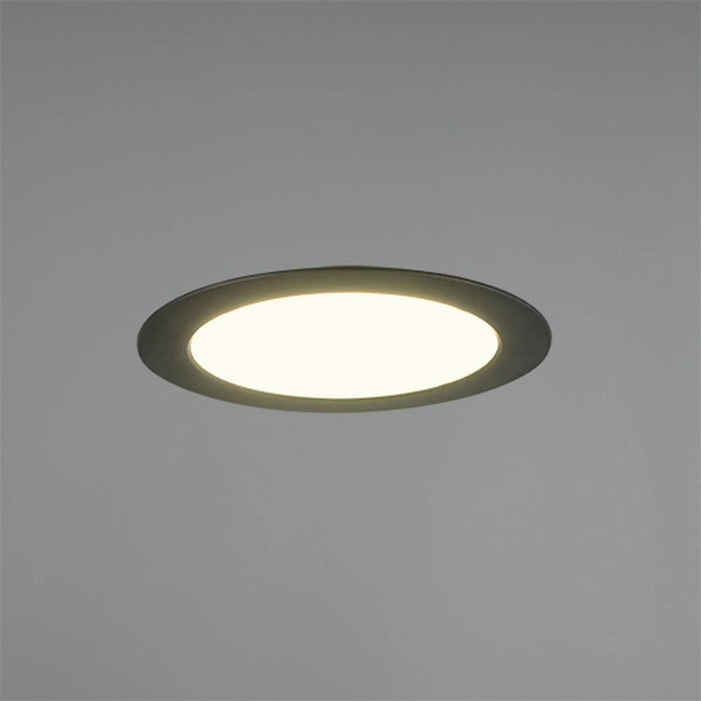 Recessed spotlight Ural black Ø 22,1cm Trio 4017807711479