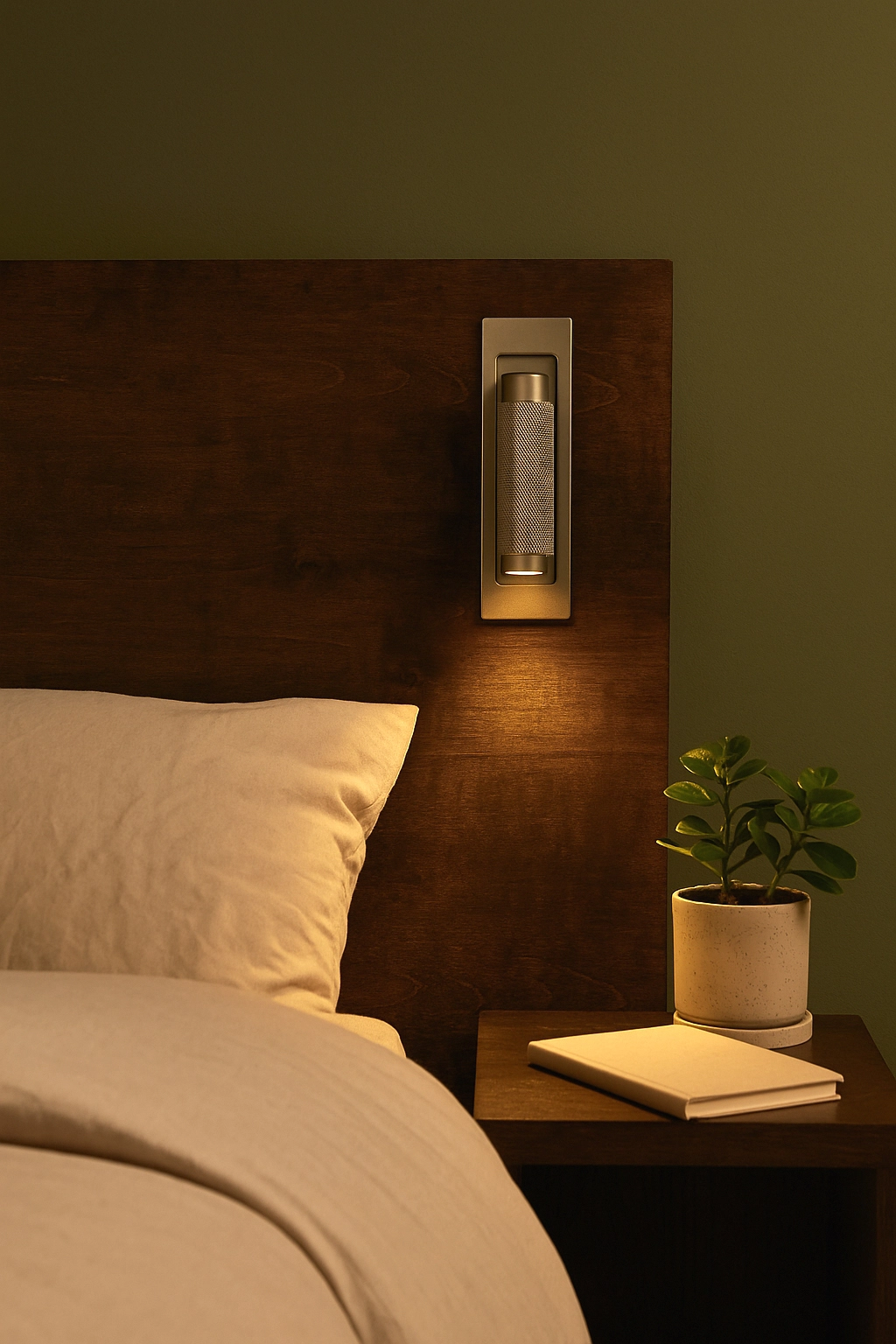 Bedside lamp Kings Cross built-in gold Lyora 5053423312217