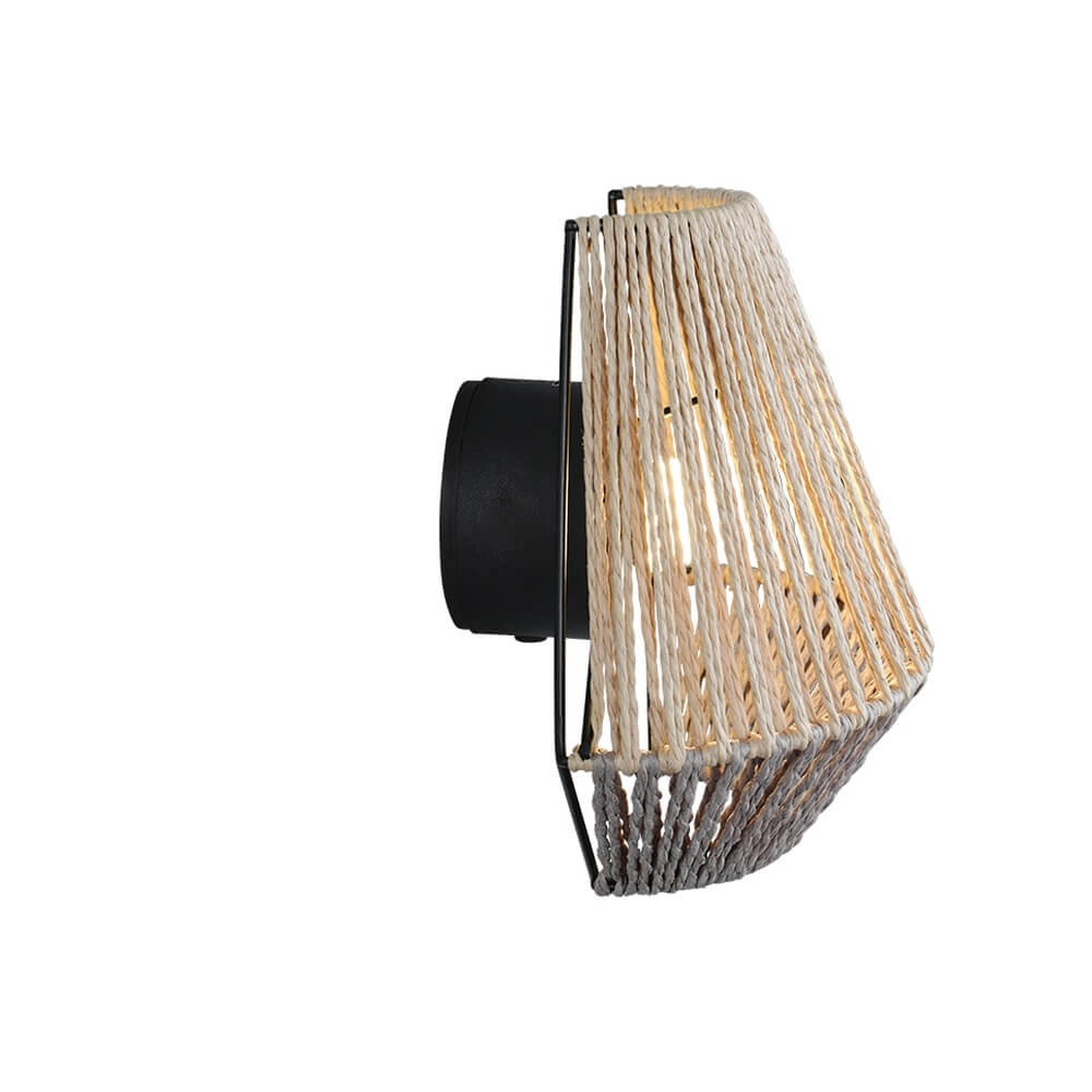 Rattan wall lamp Lira Rechargeable Trio 4017807643183