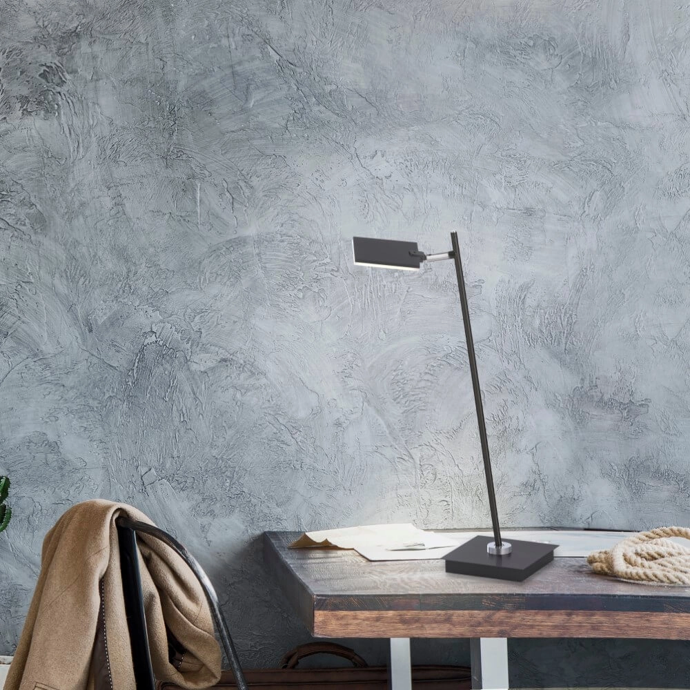 Designer table lamp Pure Mira black Paul Neuhaus 4012248367520