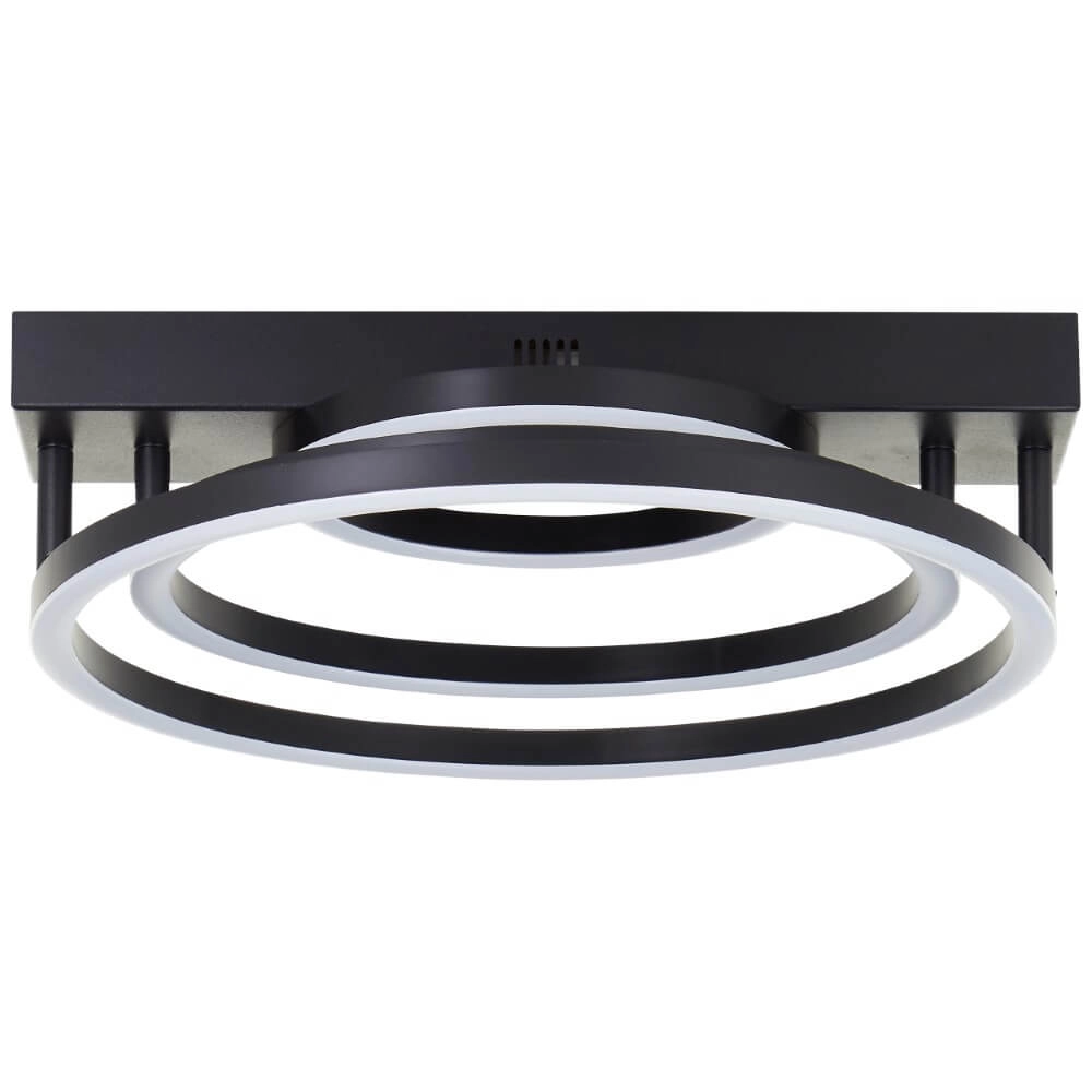 Dimmable ceiling light Pedley black Brilliant 4004353442094