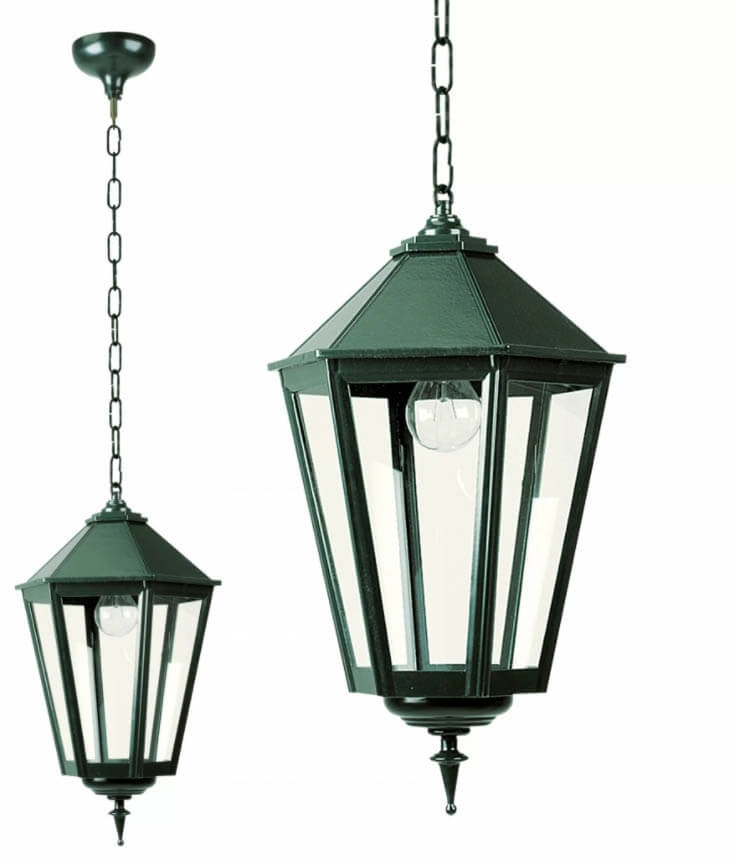 Old Dutch hanging lamp K7A black