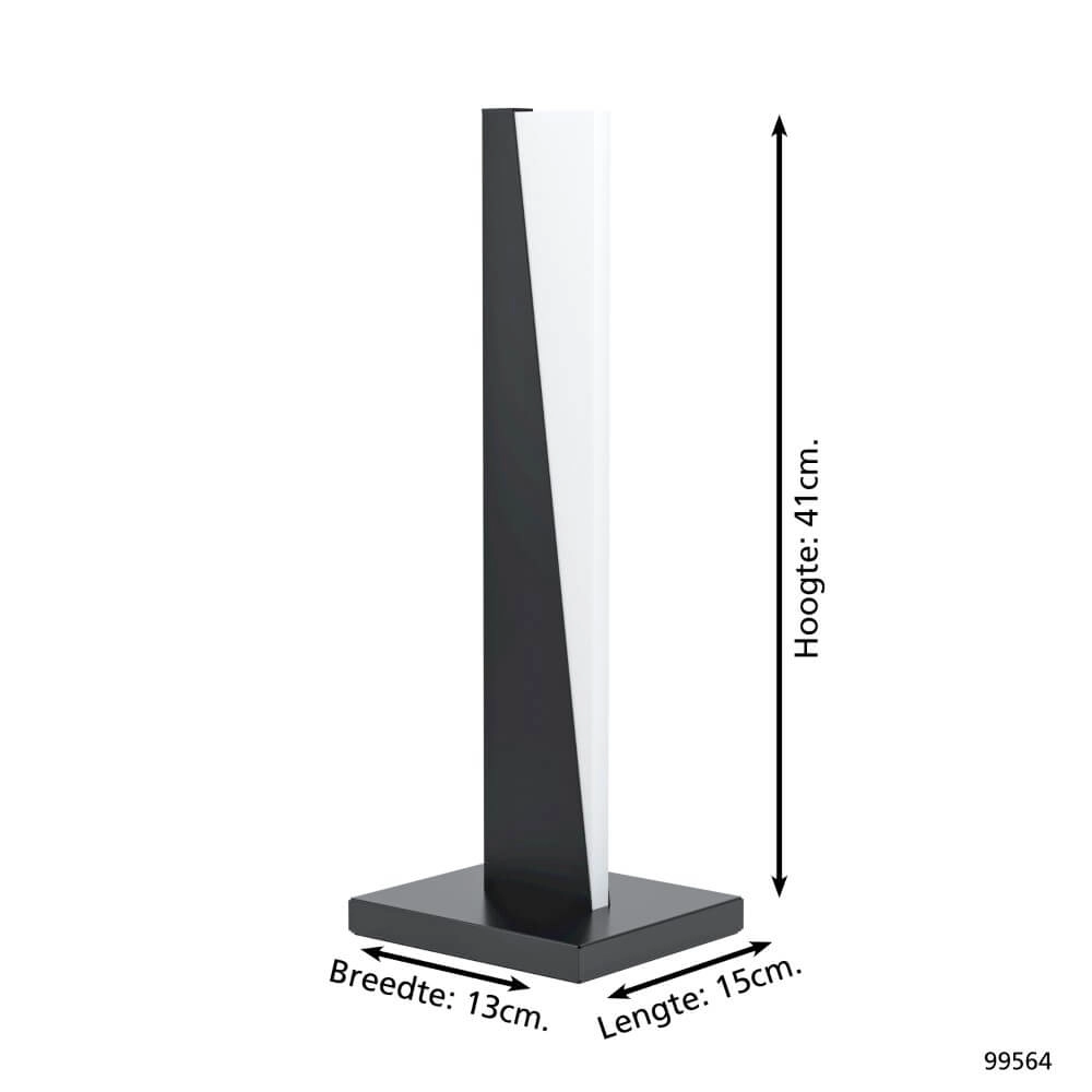 LED table lamp Isidro black Eglo 9002759995645