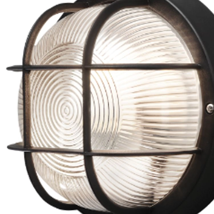 Outdoor lamp Mantova Round Black KonstSmide 7318307651751