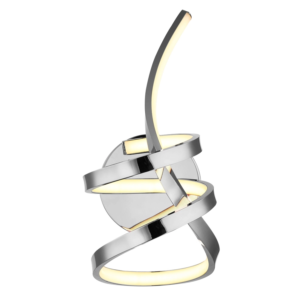 Curl wall lamp Iduna chrome Globo 9007371513420