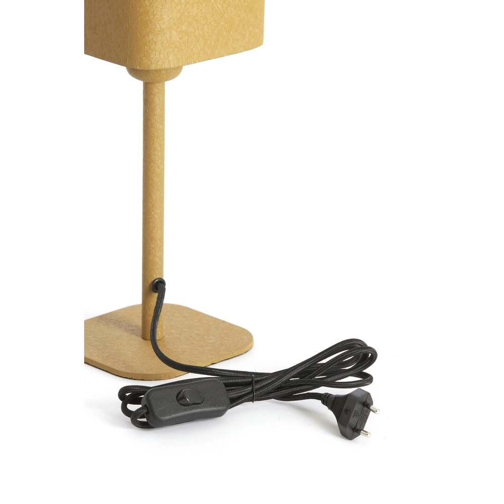 Bedside Lamp Elenie 13x13cm - matt ochre yellow Light & Living 8717807818654
