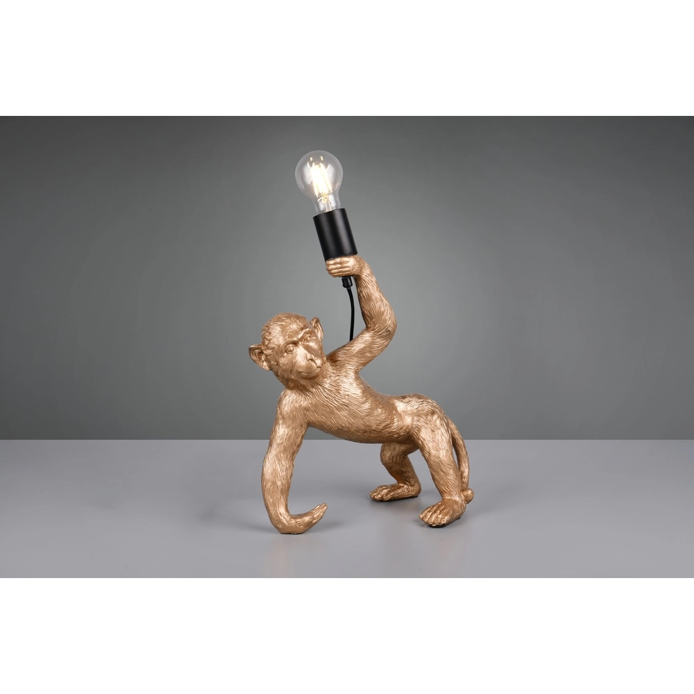 Table lamp Bobo monkey gold Trio 4017807668049