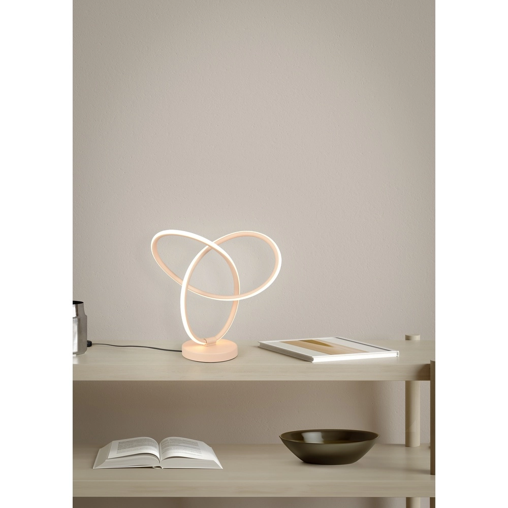 Table lamp Lando Design sand brown Trio 4017807656534