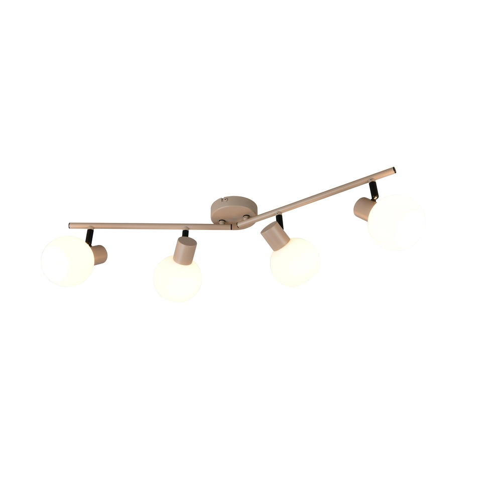 Ceiling lamp Boba 4-light beige Trio 4017807654639