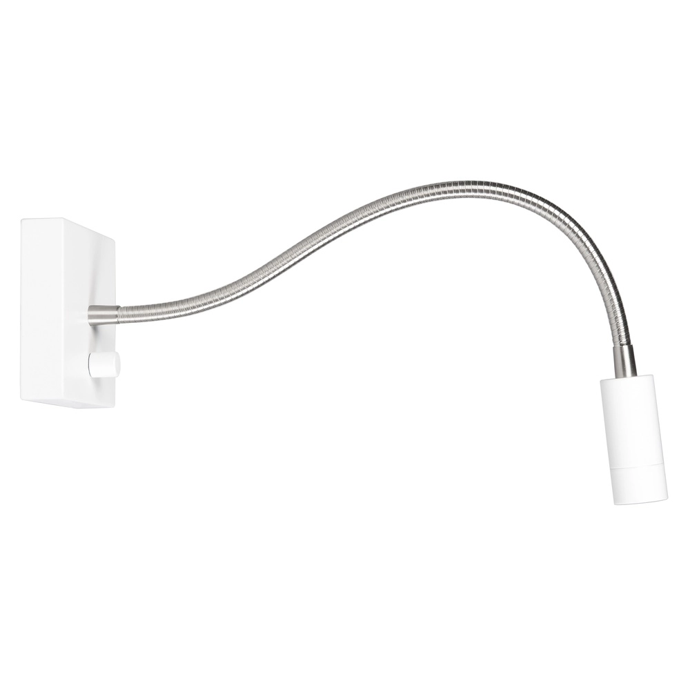 Flexible wall lamp Blitz white