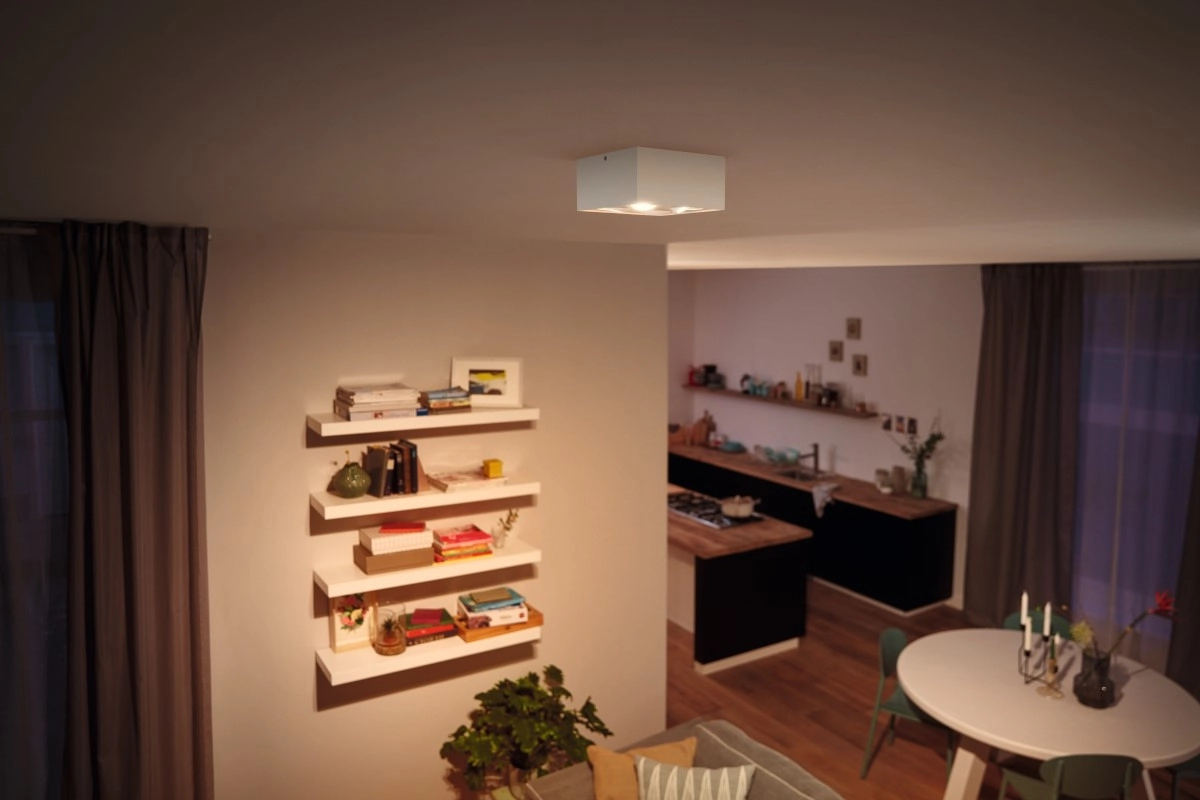 Spot lamp Box 4-light white Philips 8718696164549