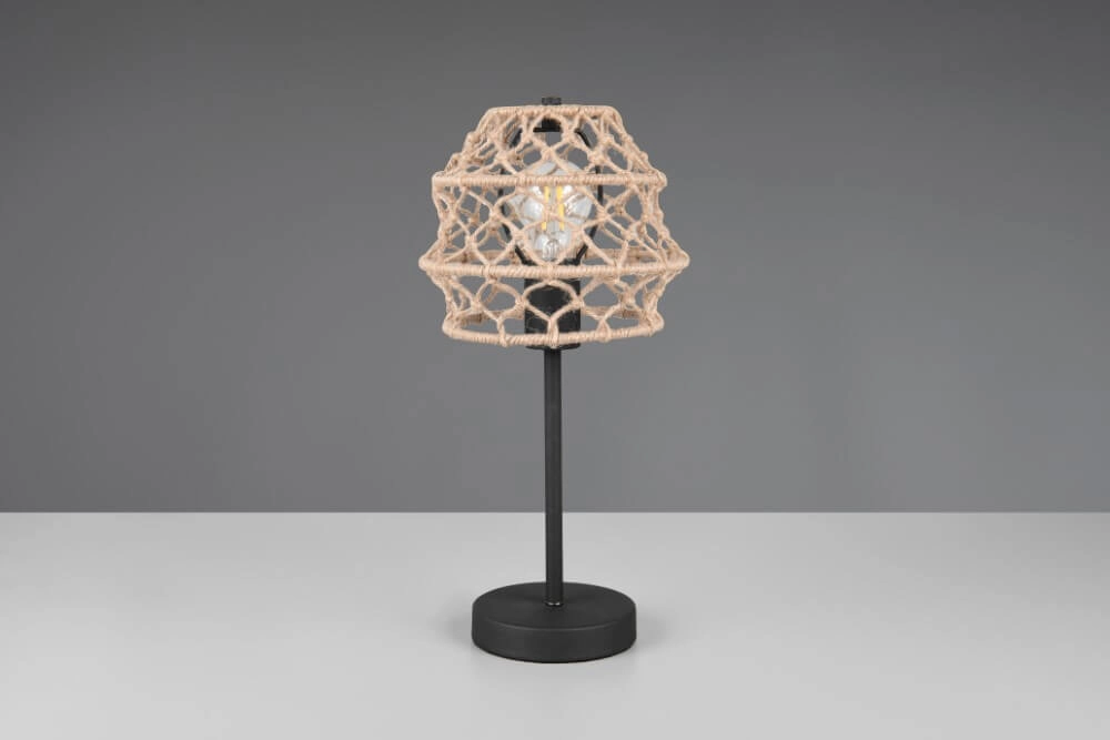 Rattan table lamp Hive Ø 20cm Trio 4017807637229