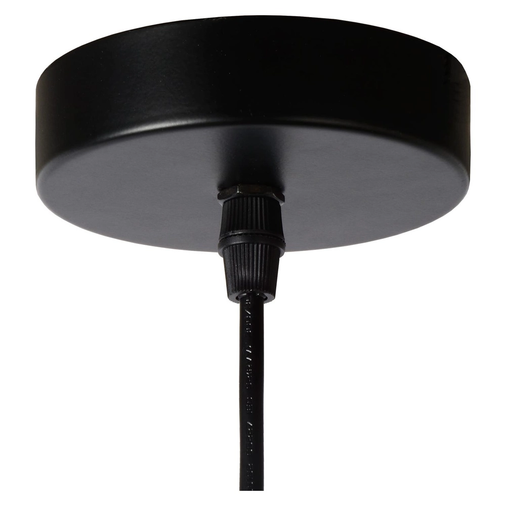 Design pendant lamp Orrin Black Lucide 5411212021878
