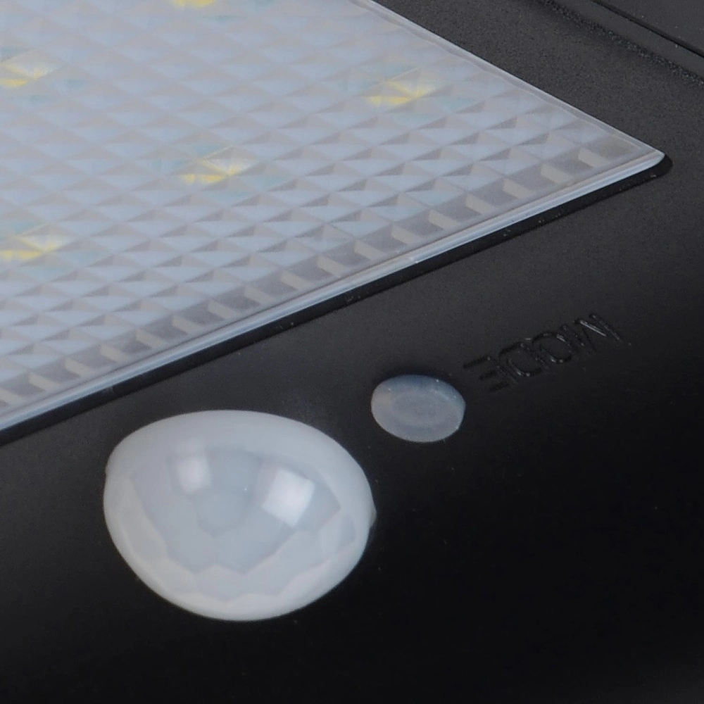 Solar wall light Basic Black Lucide 5411212221155