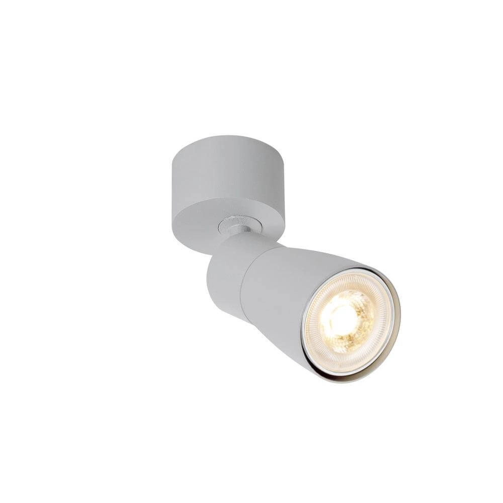 Surface-mounted spot Puri 2.0 Dome Grey single
