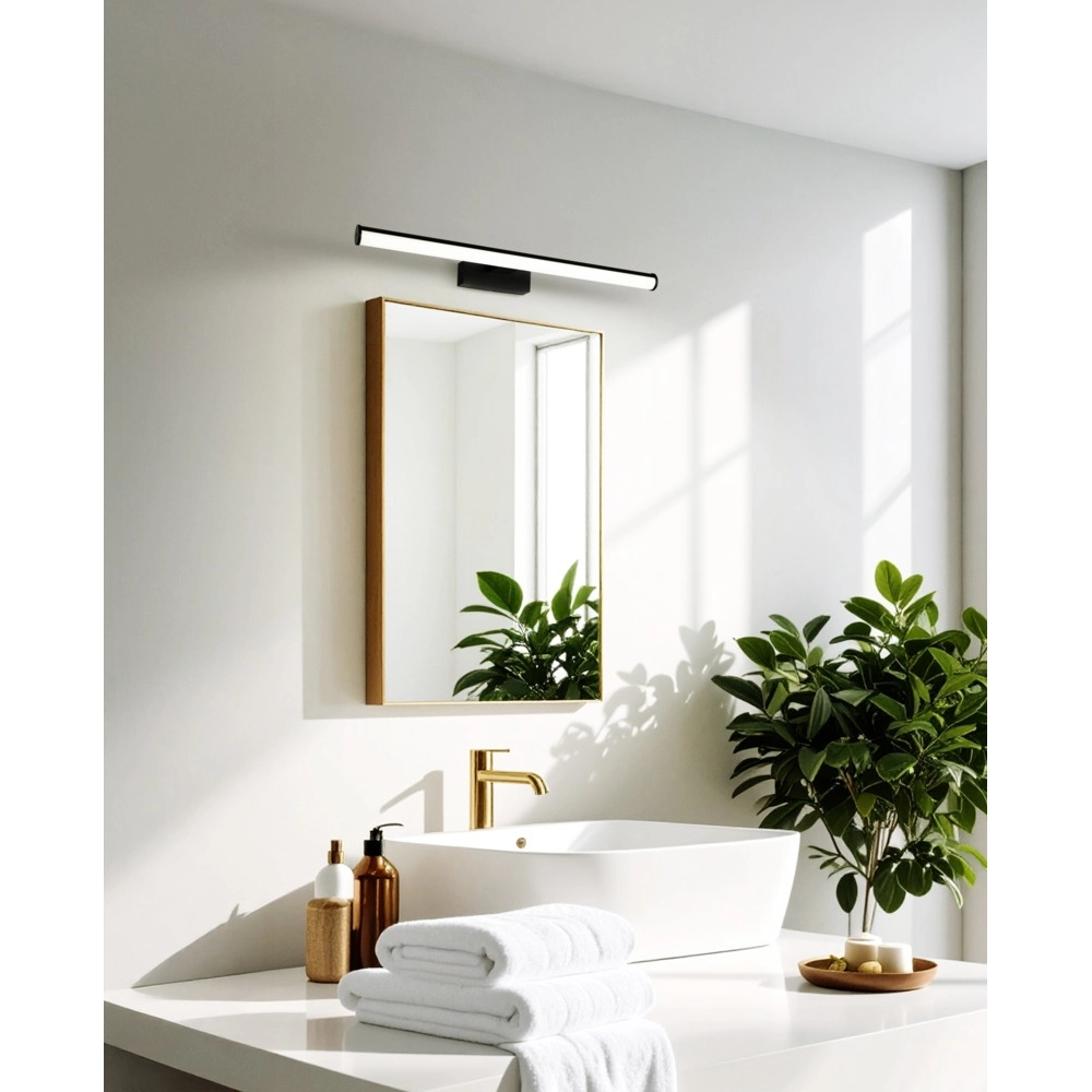 Mirror lamp Vadumi black 60cm Eglo 9008606353156