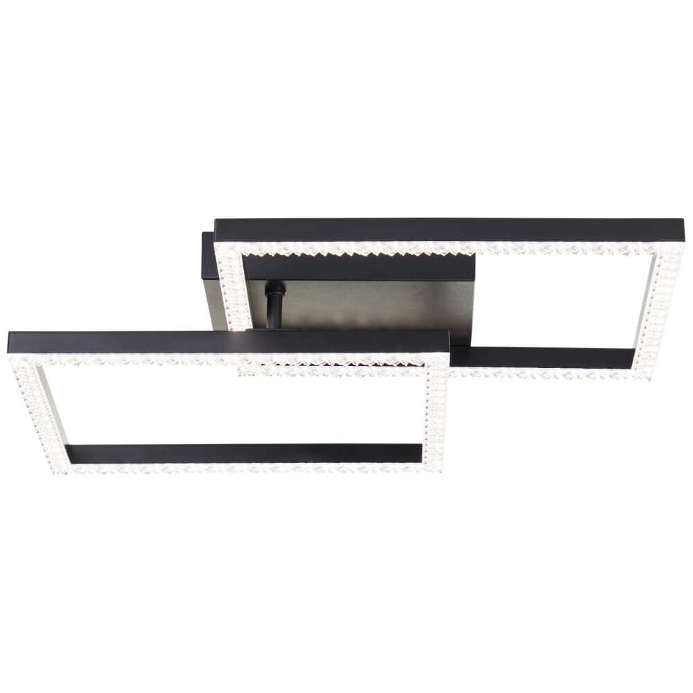 Black ceiling lamp Ranni 2700lm Brilliant 4004353442131