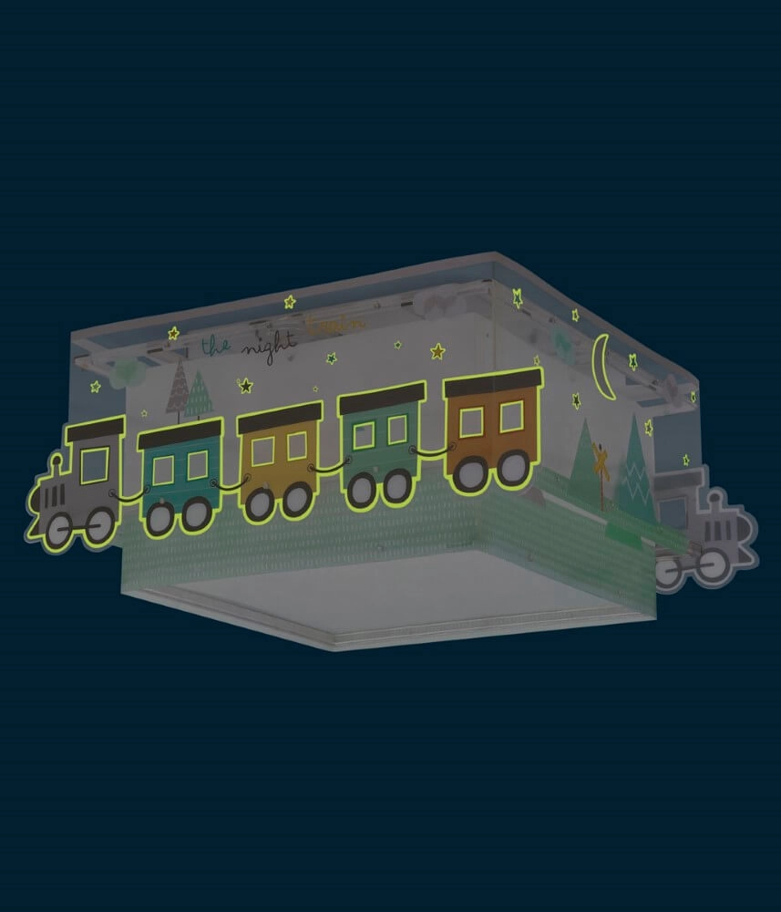 Ceiling lamp with train The Night Train Dalber 8420406003320