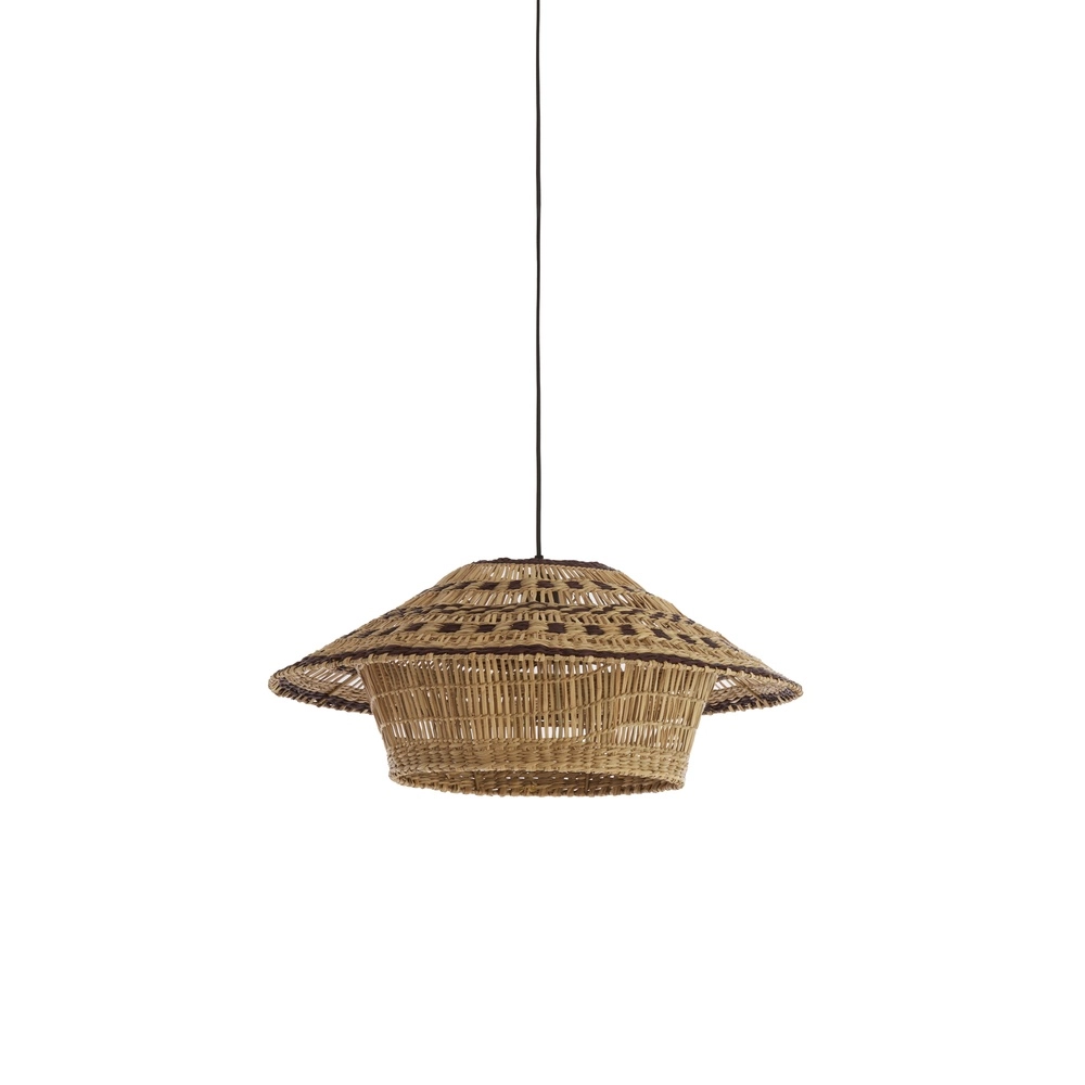 Pendant lamp Owana Ø 64cm rattan brown Light & Living 8717807836825