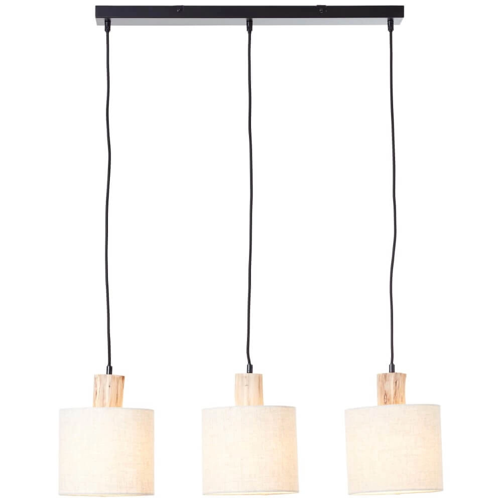 3-light country pendant lamp Pia