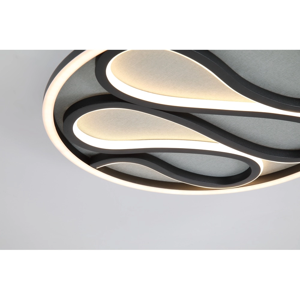 Ceiling light Zendisc garland black Searchlight 5053423298023