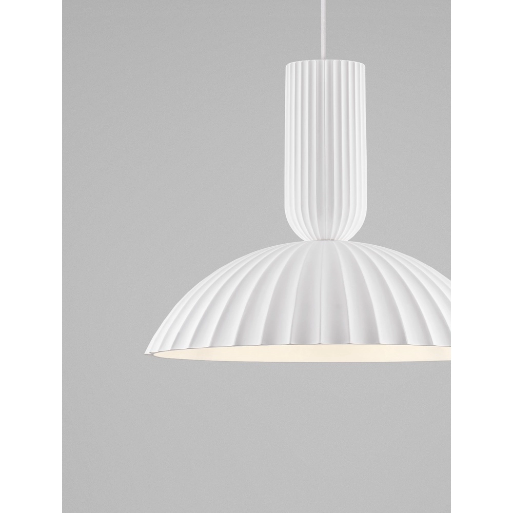 Pendant lamp Ammos white plaster Lyora 5212017469014