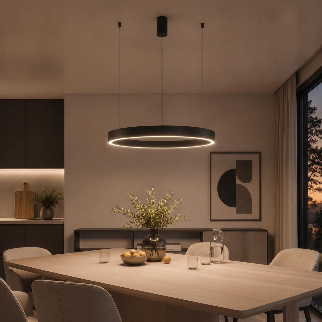 Pendant lamp Motif black Ø 60cm 2700-6500K