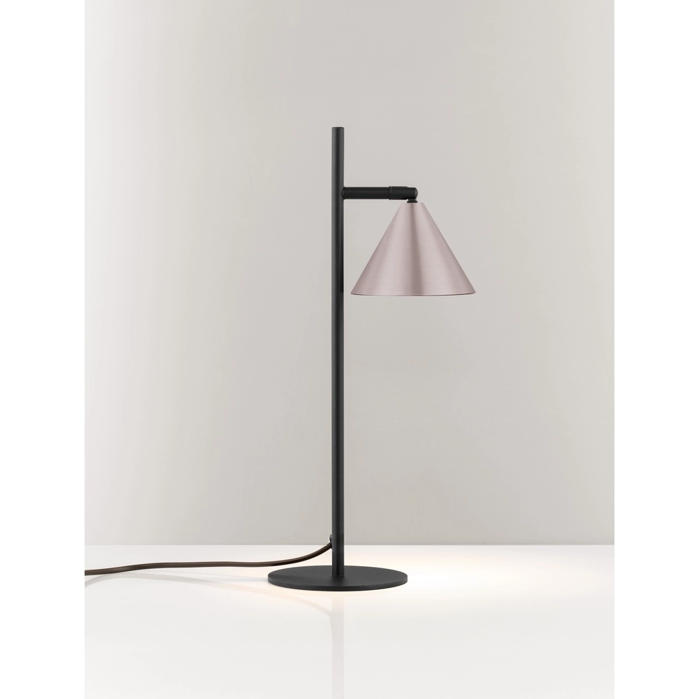 Table lamp Conico black with coffee brown Lyora 5212017475466