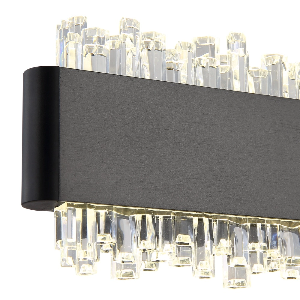 Black wall lamp Stalagmita 25cm Globo 9007371578740