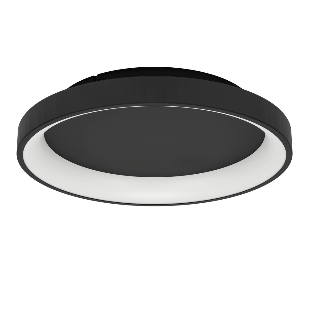 Sleek led ceiling light Loretello Ø 35cm - black