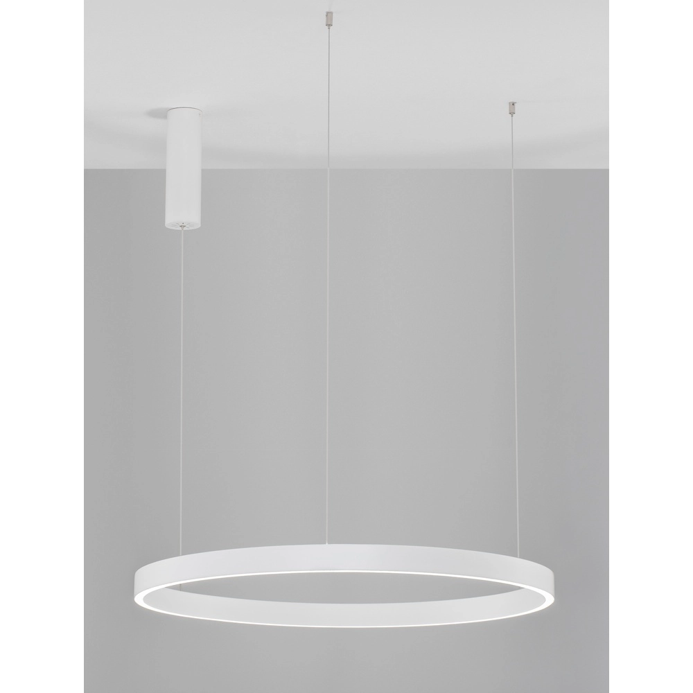 Design pendant lamp Elowen white Ø 80cm