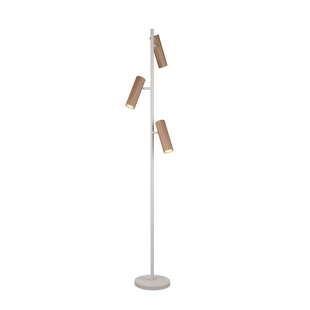 Design floor lamp Soka mocha brown Trio 4017807670196