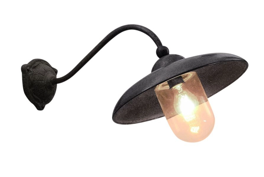 Outdoor lamp rural Lucce-S lead grey