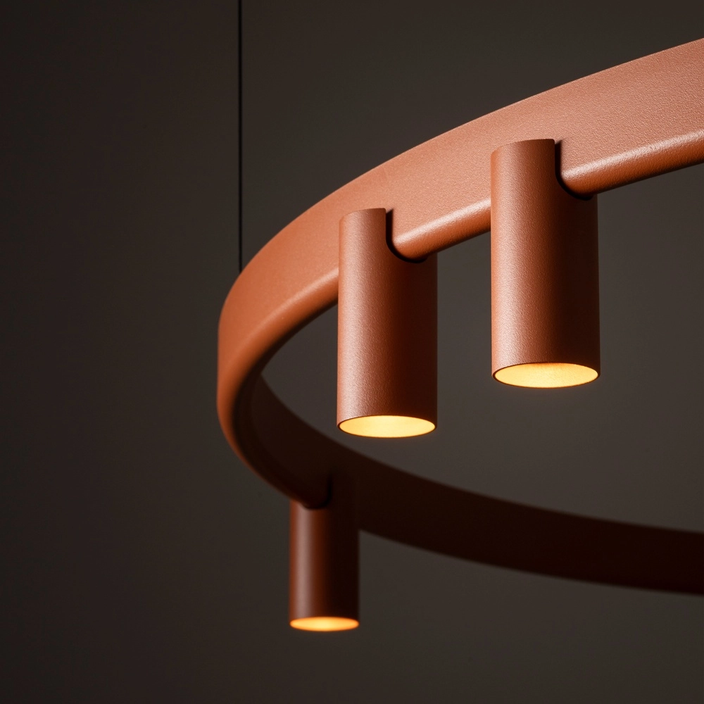 Design pendant lamp Fourty terracotta Ø 116cm