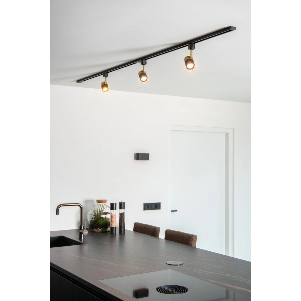 Rail spot Track Floris 1-phase black Lucide 5411212093332