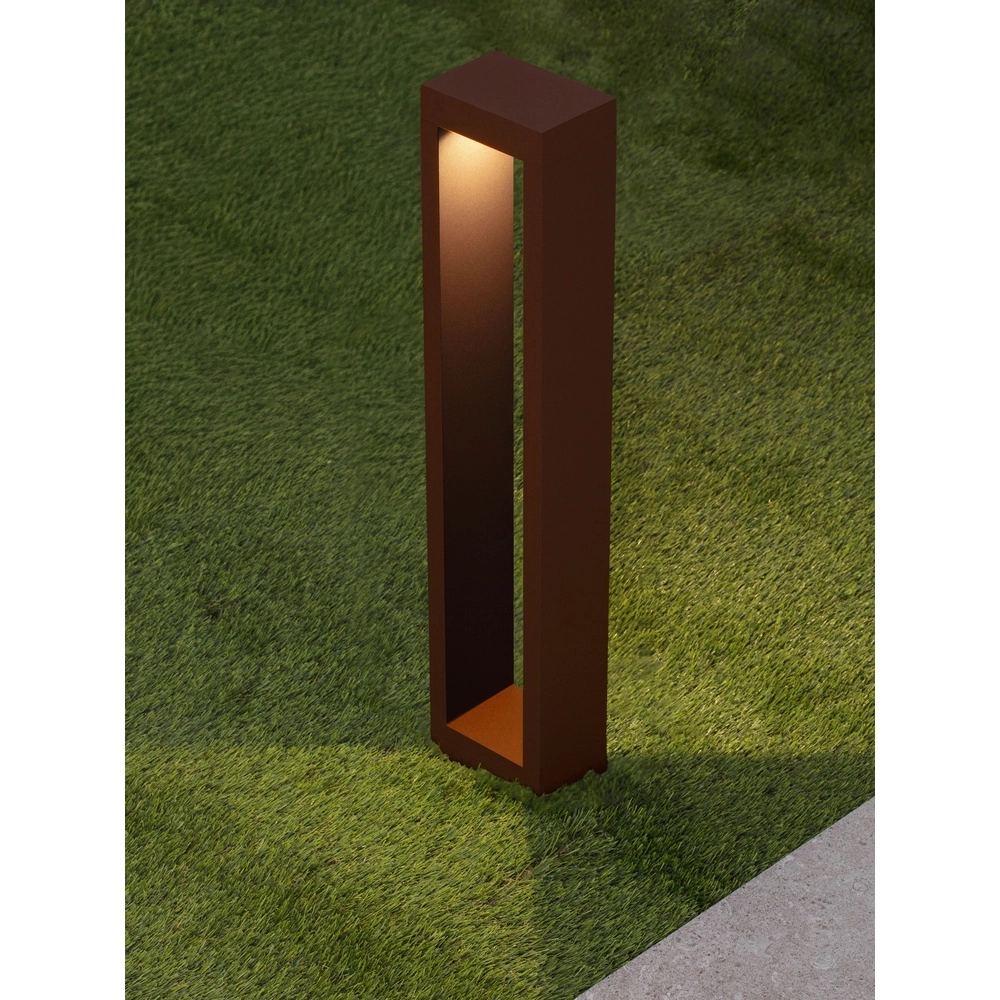Rusty brown garden lamp Dolix 60cm - 2700K
