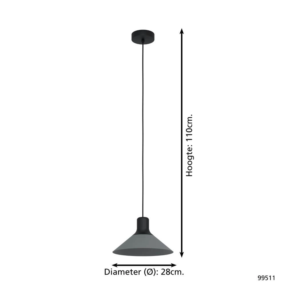 Design hanging lamp Abreosa Eglo 9002759995119